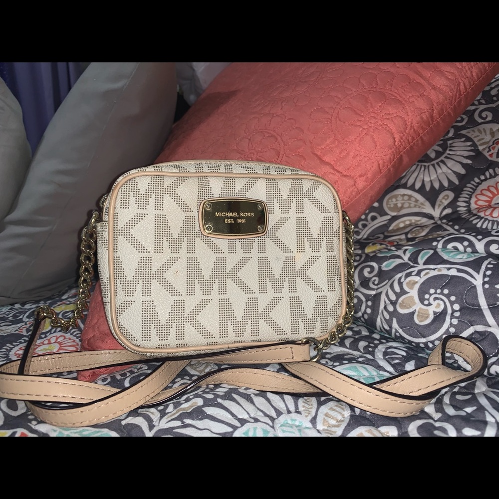 cream color michael kors